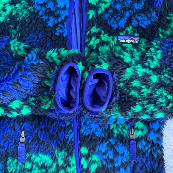 👾Patagonia Women's Deep Pile Hooded Fleece (Sz XS) - Picture 3 of 8